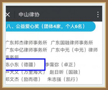 担任村（社区）法律顾问工作优秀党员律师